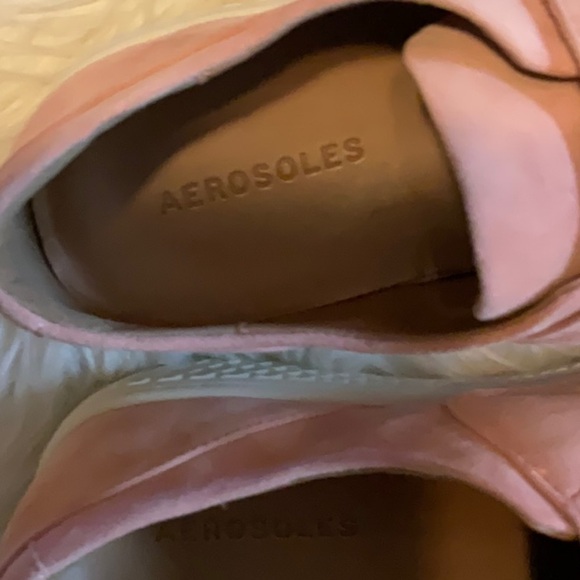 Aersoles Women’s Ebba Pink Suede Comfy Trendy Sneakers Size 8 New without Box - Picture 3 of 11